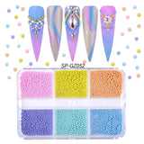 Caviar Micro Metal Beads 3D 2.5mm