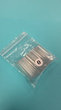 Refill XL Square No  C  Clear Acrylic Nail Tip  - 1 bag 50 pcs