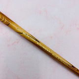 Oval Crimped Sable Brush #8 - 100% Kolinsky