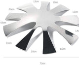 Easy French Smile Metal Template #K -