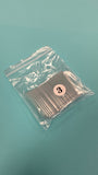 Refill XXL Square No  C  Clear Acrylic Nail Tip  - 1 bag 50 pcs