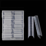 Dual System Nail Form #7- Square Long Curve C - 120pc