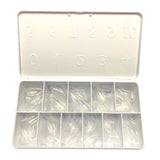 Medium Almond #8 | Soft Gel Tips - 550PC
