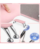 Leather Nail Hand Rest - Pink
