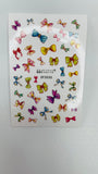 Decal Nail Sticker - XF3030 Bow