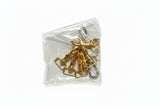 Bulk Lot of Assorted Metal Swivel Snap Hooks and Clasps