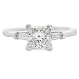 Genuine 1.12ct Lab Grown Diamond  10KT White Gold