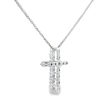 .15ct Diamond Cross Religious Pendant 14KT Yellow Gold