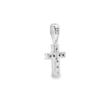 .03ct Diamond Cross Religious Pendant 10KT White Gold