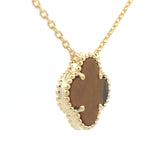 Natural Tigereye Fashion Pendants Sterling Silver