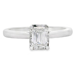 Natural .50ct Lab Grown Diamond  10KT White Gold