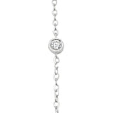.38ct Lab Grown Diamond Bracelet 14KT White Gold