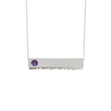 Created Alexandrite Fashion Pendants Sterling Silver