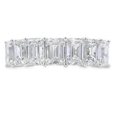 Lab Grown Diamond Fashion band rings 14KT White Gold