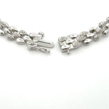 Genuine .25ct Diamond Tennis Bracelet Sterling Silver