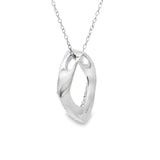 Genuine .02ct Diamond Fashion Pendants Sterling Silver