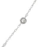 Genuine .32ct Diamond Fashion Pendants 14KT White Gold