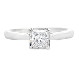 Natural .50ct Lab Grown Diamond  10KT White Gold