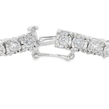 Lab Grown Diamond Tennis Bracelet Sterling Silver
