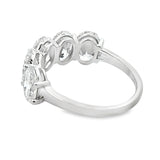 Lab Grown Diamond Wedding Band Ring 10KT White Gold