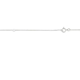 .30ct Sapphire Diamond Fashion Pendants 14KT White Gold