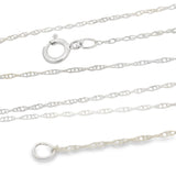 Womens chains 10KT White Gold
