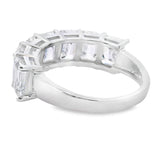 Lab Grown Diamond Fashion band rings 14KT White Gold