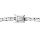 Lab Grown Diamond Tennis Bracelet Sterling Silver