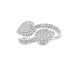 Genuine .50ct Diamond Ring 10KT White Gold