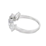 Lab Grown Diamond Wedding Band Ring 10KT White Gold