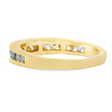 .35ct Diamond Wedding Band Ring 14KT Yellow Gold