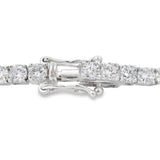 Lab Grown Diamond Tennis Bracelet Sterling Silver