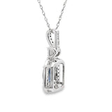 .66ct Sapphire Diamond Fashion Pendants 10KT White Gold