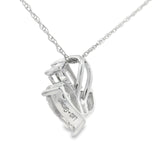 Lab Grown Diamond Fashion Pendants 14KT White Gold