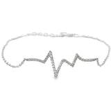 .10ct Diamond Bracelet 14KT White Gold