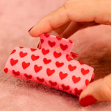 invisibobble Clipstar M Love Is In The Hair Heart Print Clip 1 pc