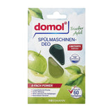 Domol Green Apple Dishwasher Deodorizer 60 Washes 4 ml