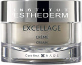 Institut Esthederm Excellage Cream - Anti-Aging Face Moisturizer with Omega 3-6-9 & Hyaluronic Acid