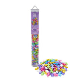 Plus Plus - Creative Construction Toy for Kids - 100 Piece Pastel Mix in Reusable Tube