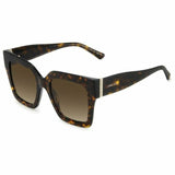 Jimmy Choo Edna/S Brown Women's Designer Sunglasses 52mm
