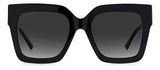 Jimmy Choo Edna/S Grey Lens Women's Sunglasses 52mm