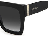 Jimmy Choo Edna/S Grey Lens Women's Sunglasses 52mm