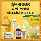 Garnier Vitamin C Face Serum - Brightening & Anti-aging Night Serum with Hyaluronic Acid