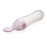 Babyjem Baby Squeeze Spoon - BPA-Free, One-Handed Feeding, Silicone Baby Feeding Utensils, Baby Feeding Accessories, Baby Feeding Spoon