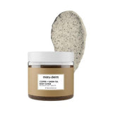 Maruderm Coffee + Green Tea Body Scrub for Nourished Skin - Vegan & Natural Exfoliant