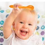 Babyjem Baby Utensil Set - Soft Baby Cutlery & Dishwasher Safe Feeding Tools for Self-Feeding Infants