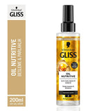 Gliss Hair Care Cream - Nourishing Treatment with Omega 9 & Marula Oil for Damaged Hair