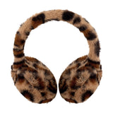 Eklips Leopard Print Plush Earmuffs for Kids