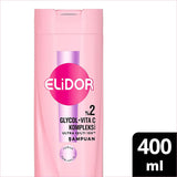 Elidor Ultra Shine Hair Care Shampoo - 100 Hours of 5x More Shine, Intensive Nourishment for Damaged Hair