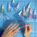 Flormar Calcium Gel Nail Strengthening Base Coat & Nail Polish - Nourishing, Glossy Finish, Nail Care for Weak Brittle Nails